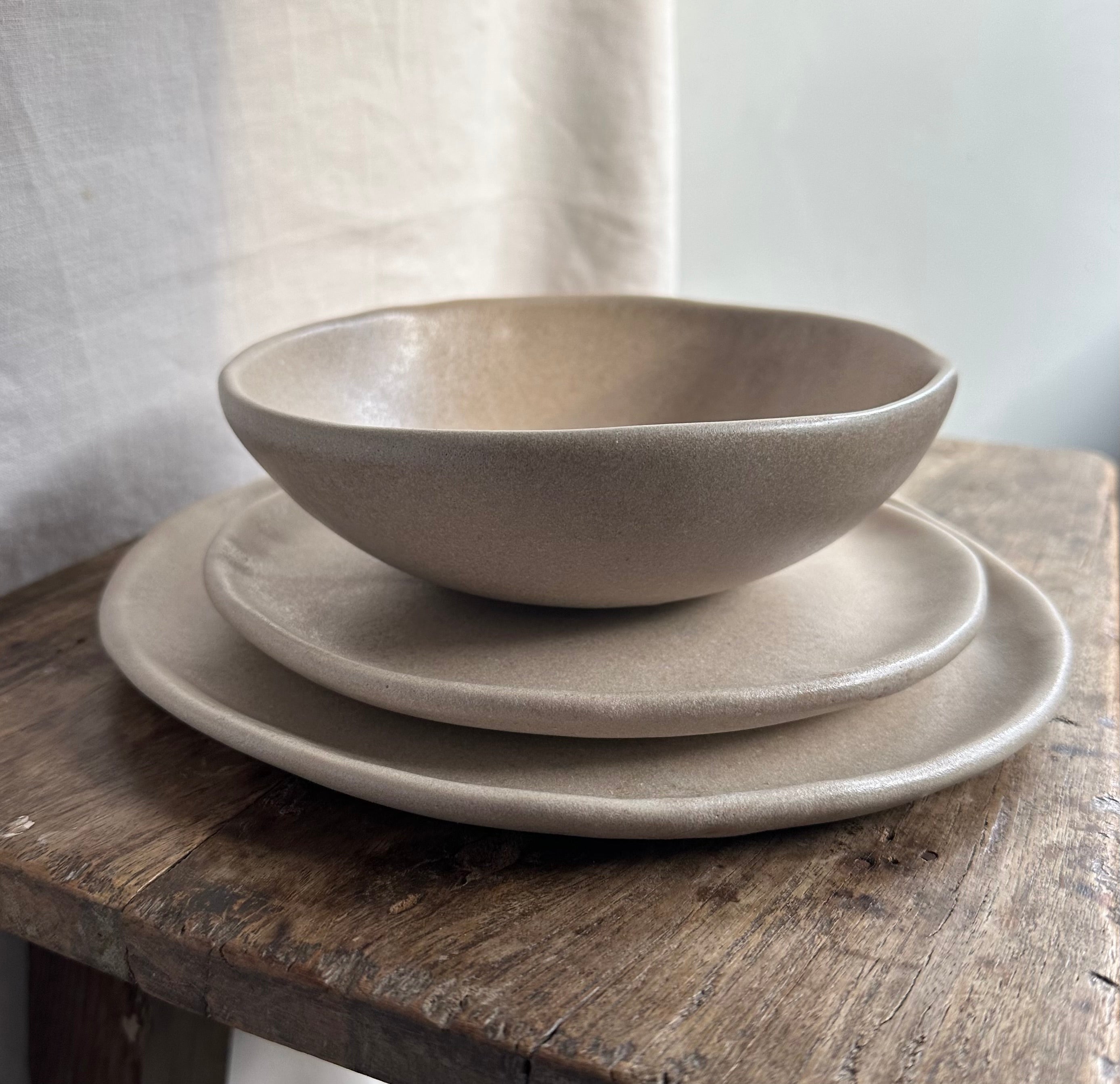 Dinner Set - Oat