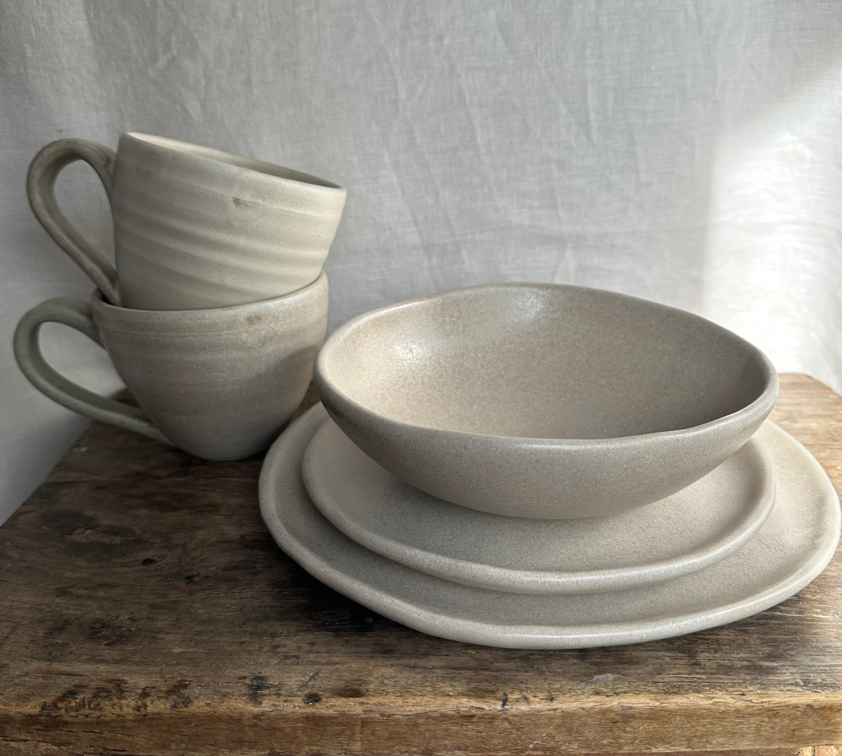 Dinner Set - Oat