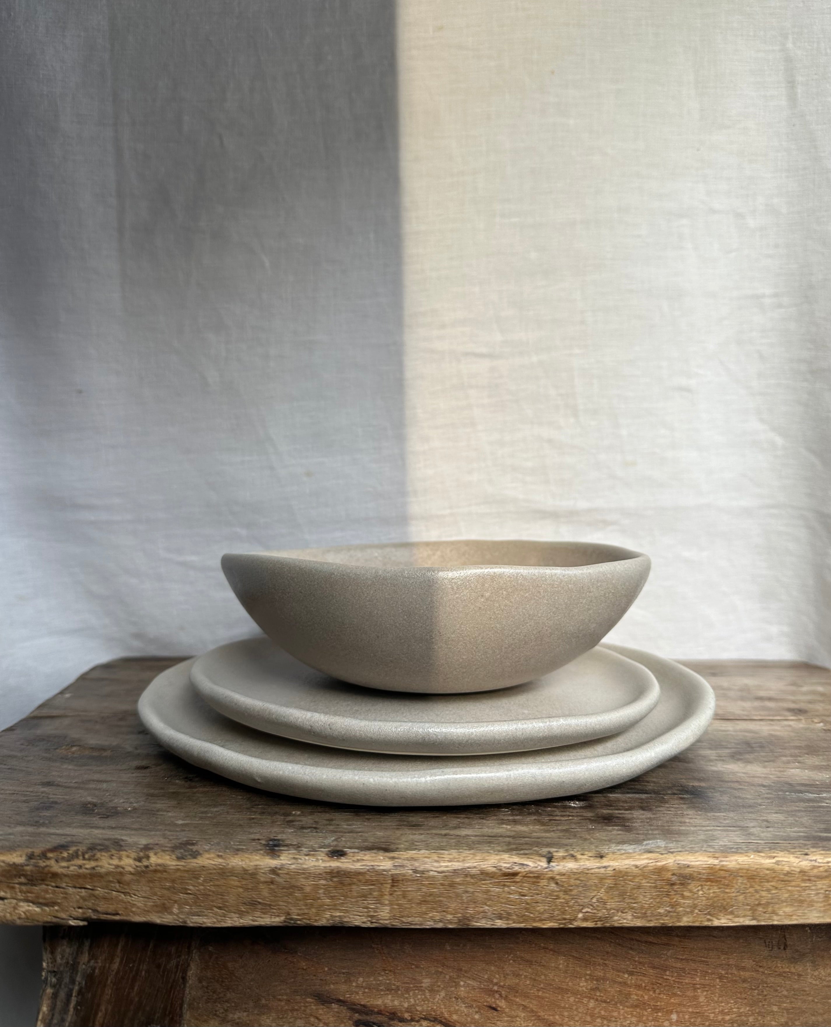 Dinner Set - Oat