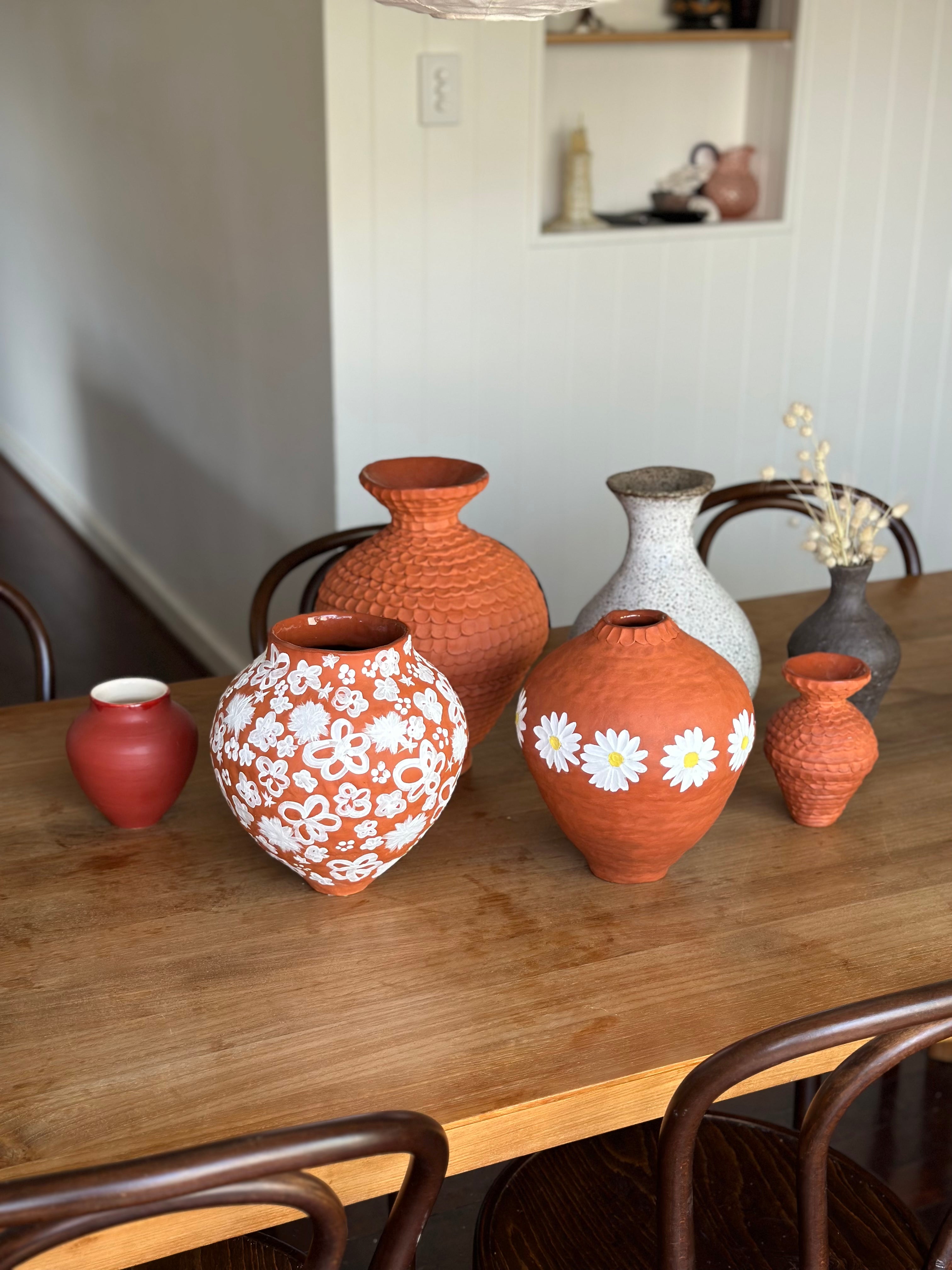 Stoneware Rust Vessel