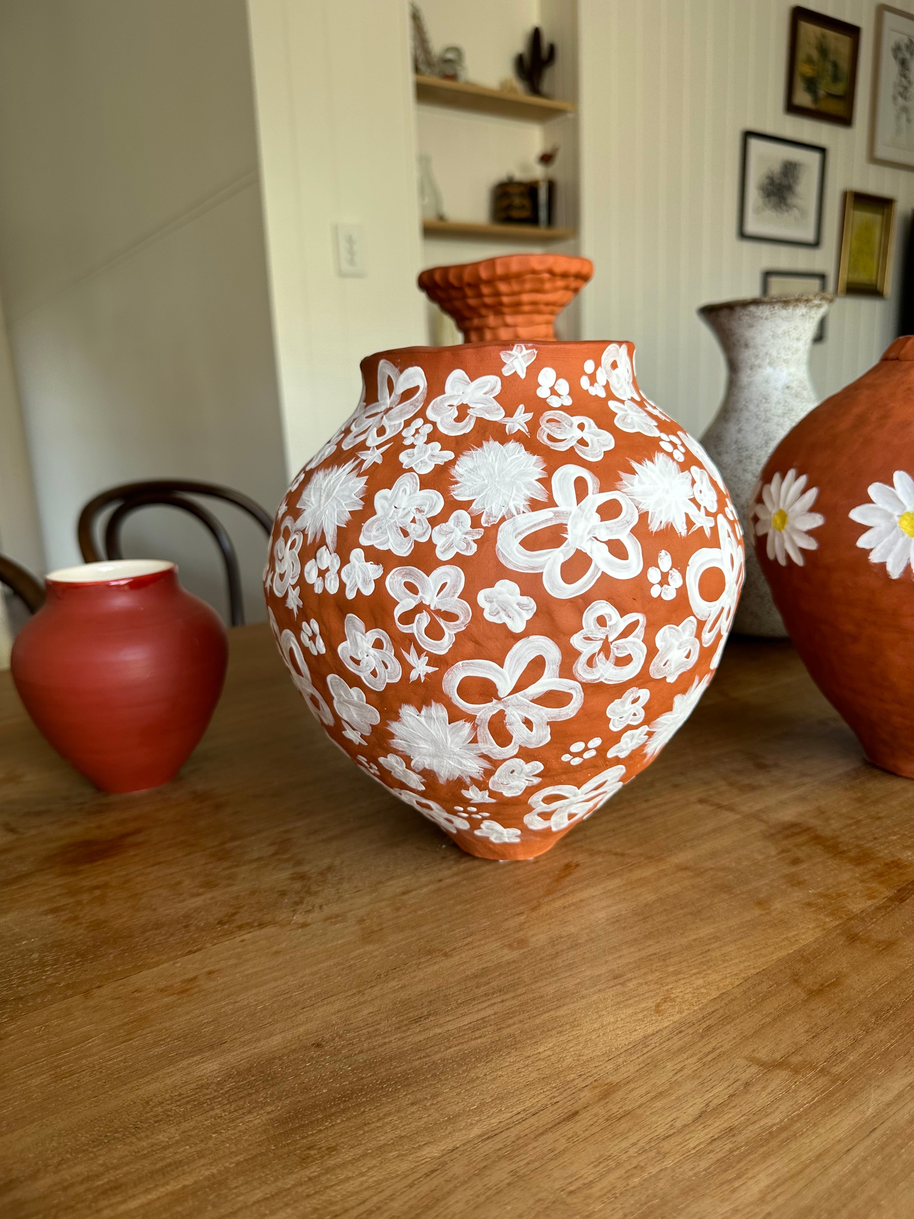 Terracotta Vessel Floral