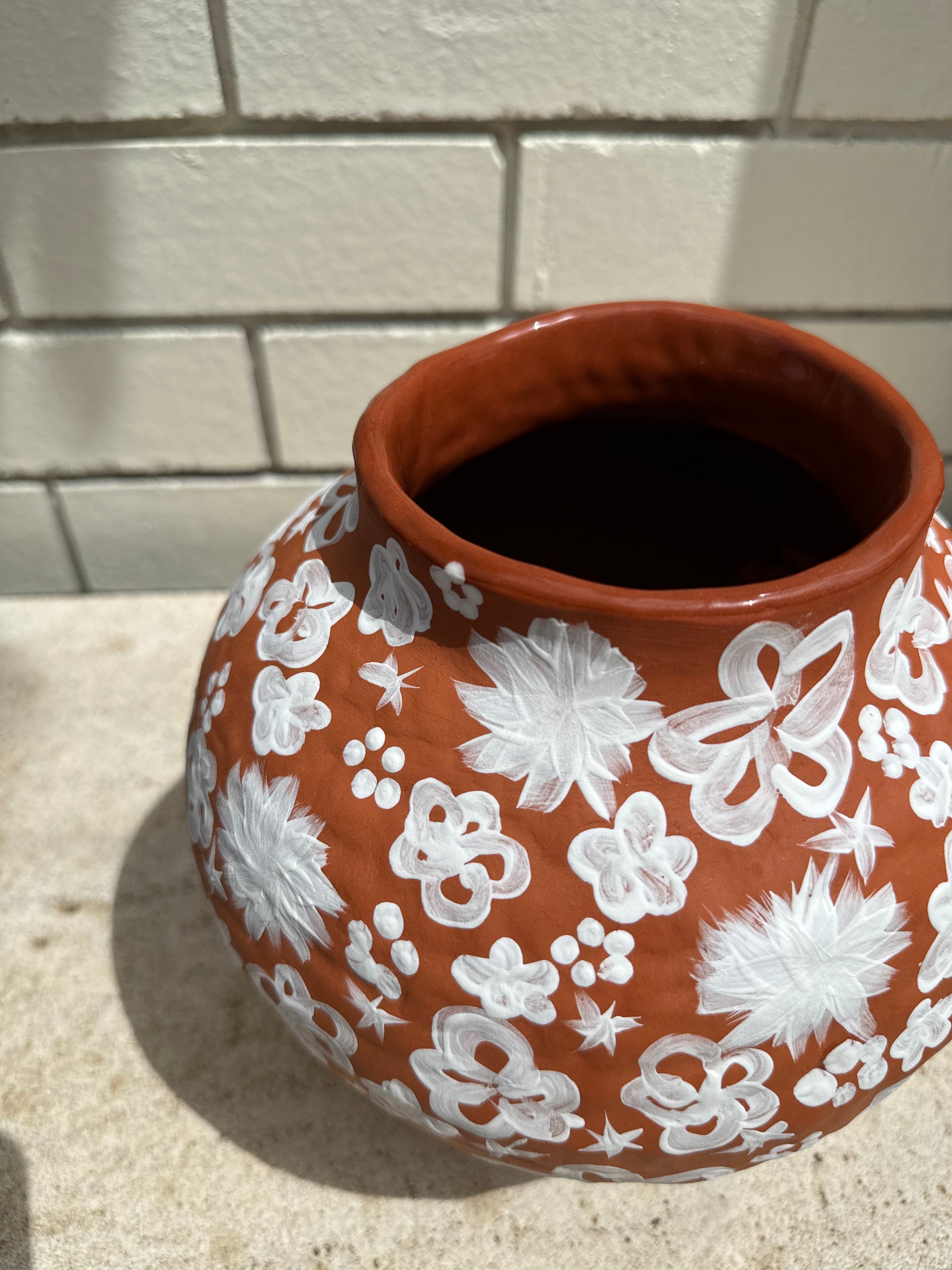 Terracotta Vessel Floral
