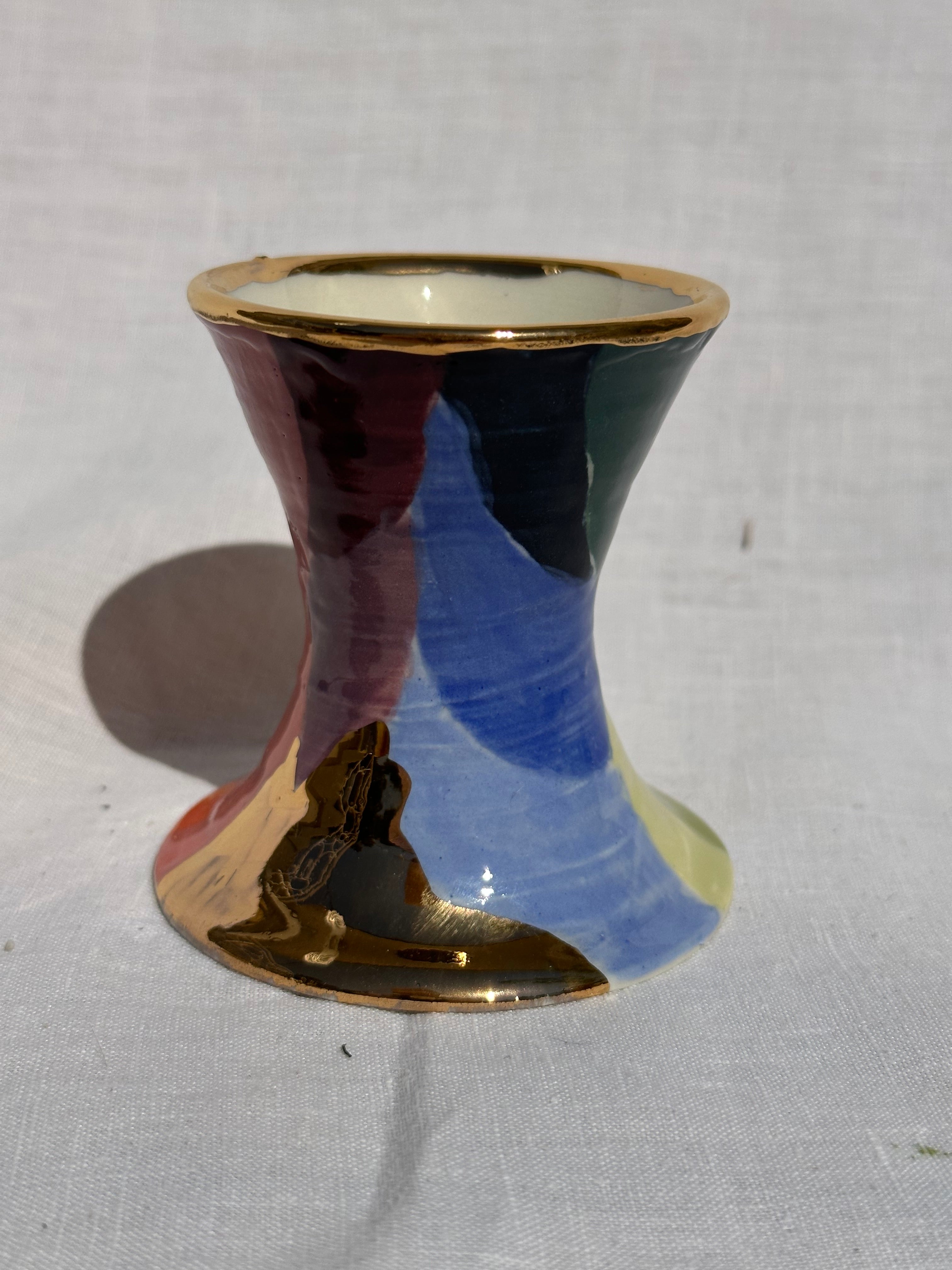 Abundance Bud Vase (With Gold)