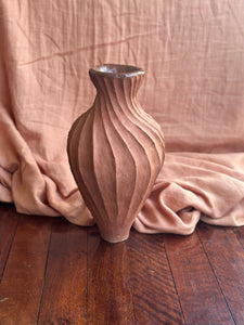 Red Spiral Vessel