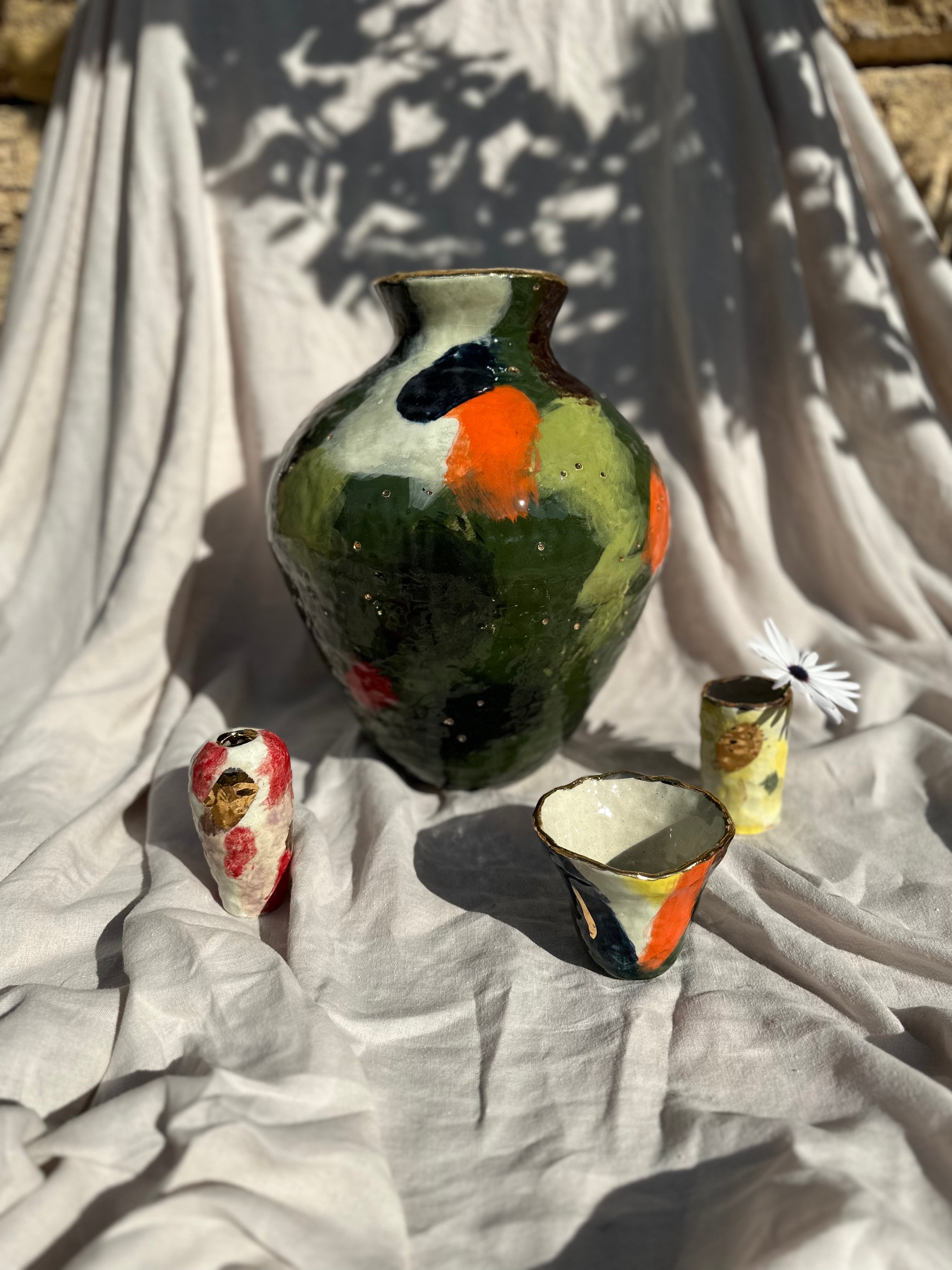 Red Gum Flowering Vessel (Large)