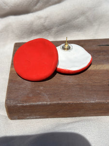 Vera Earrings - Red
