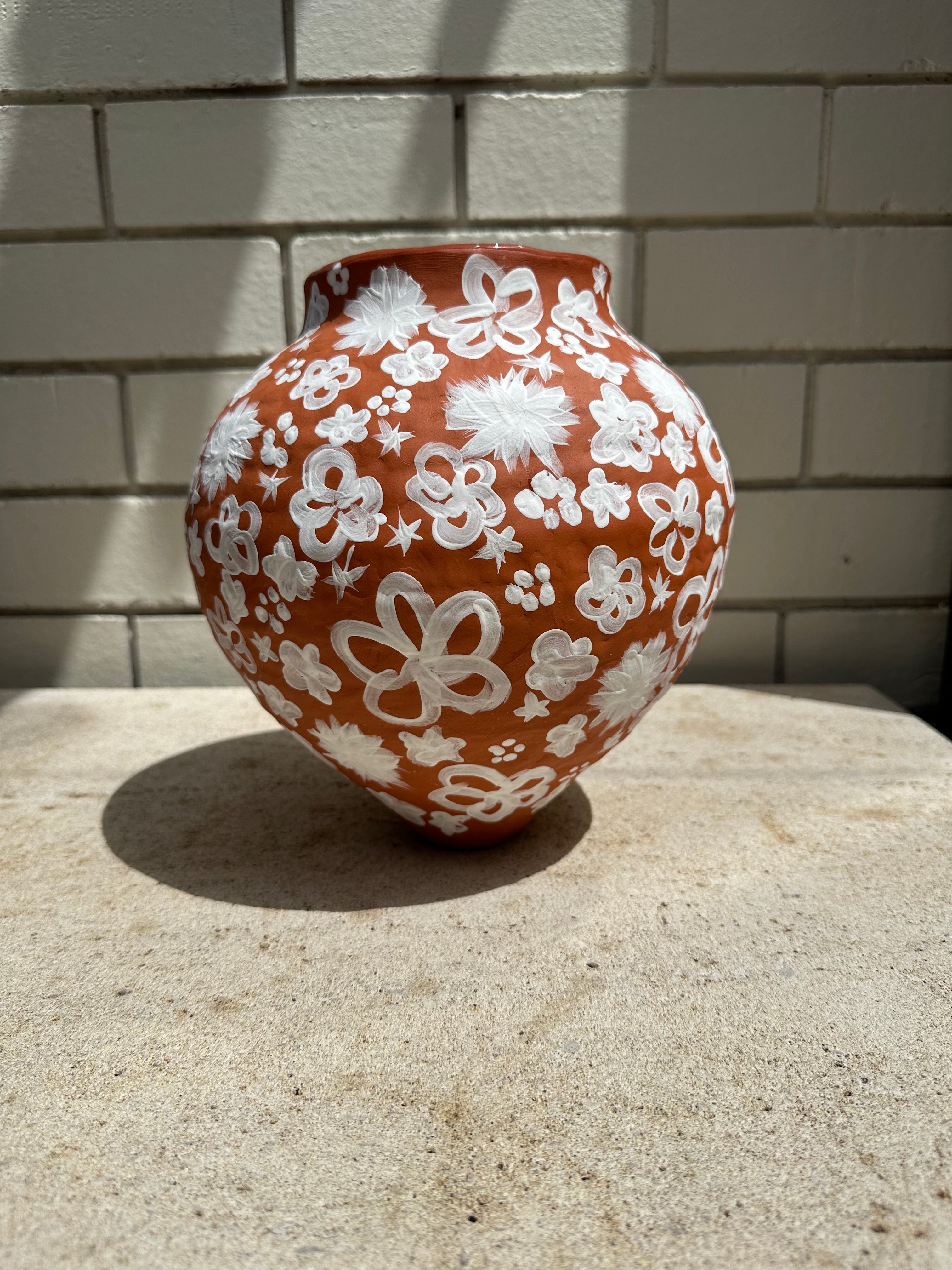 Terracotta Vessel Floral