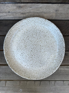 Speckle Round Serving Platter