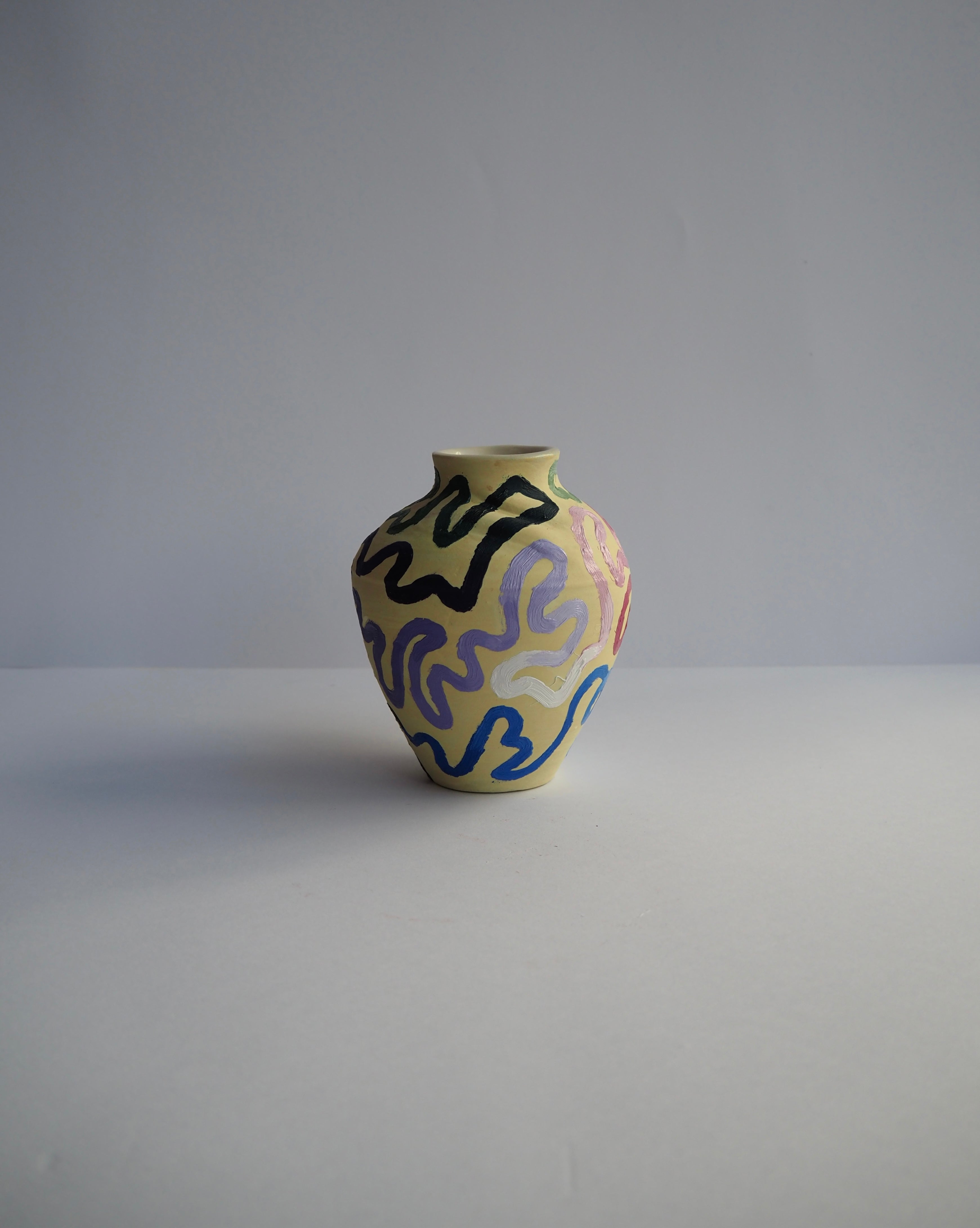Journey Vase - Yellow (Small)