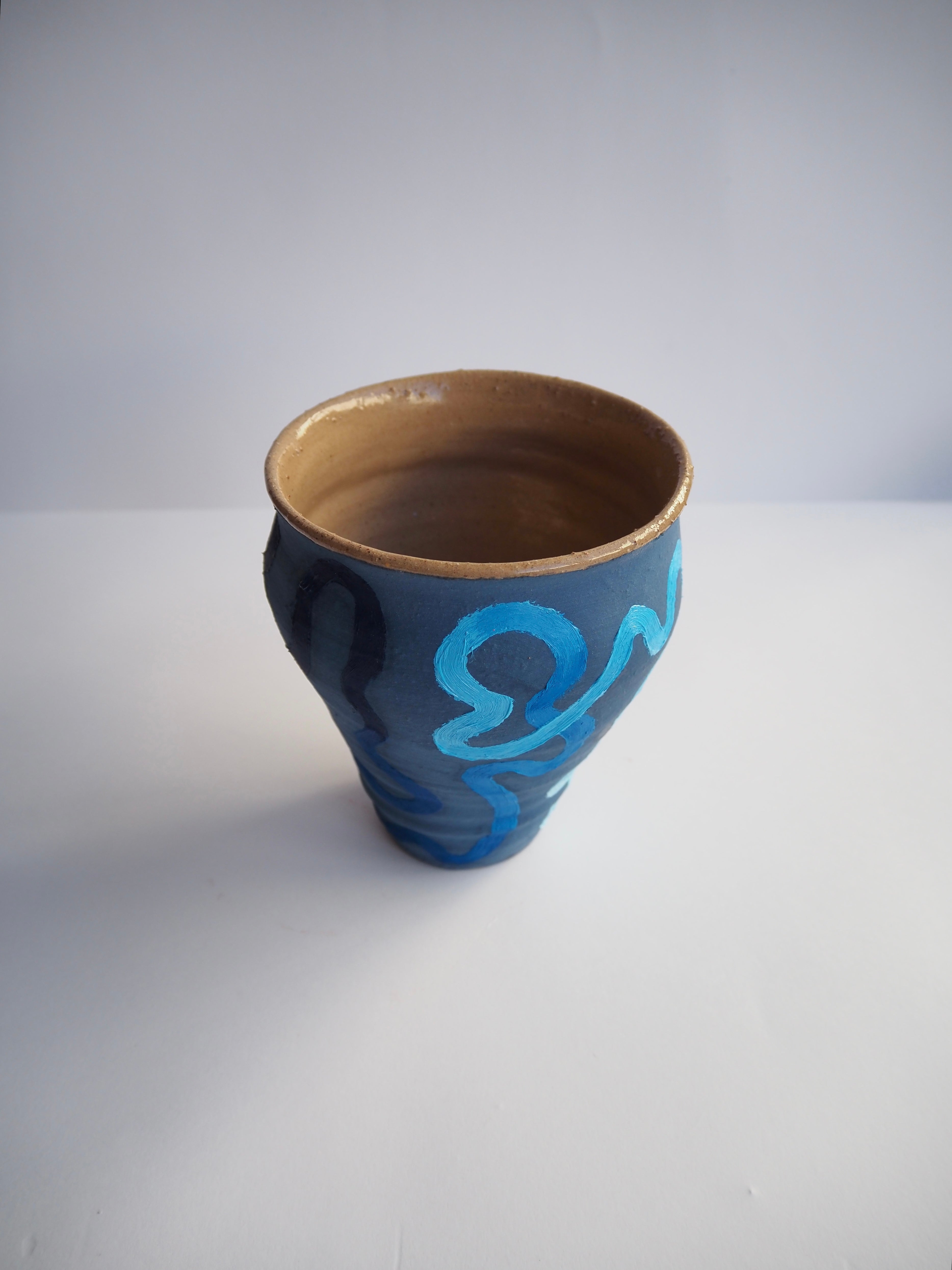 Journey Vase - Dark Blue (Small)