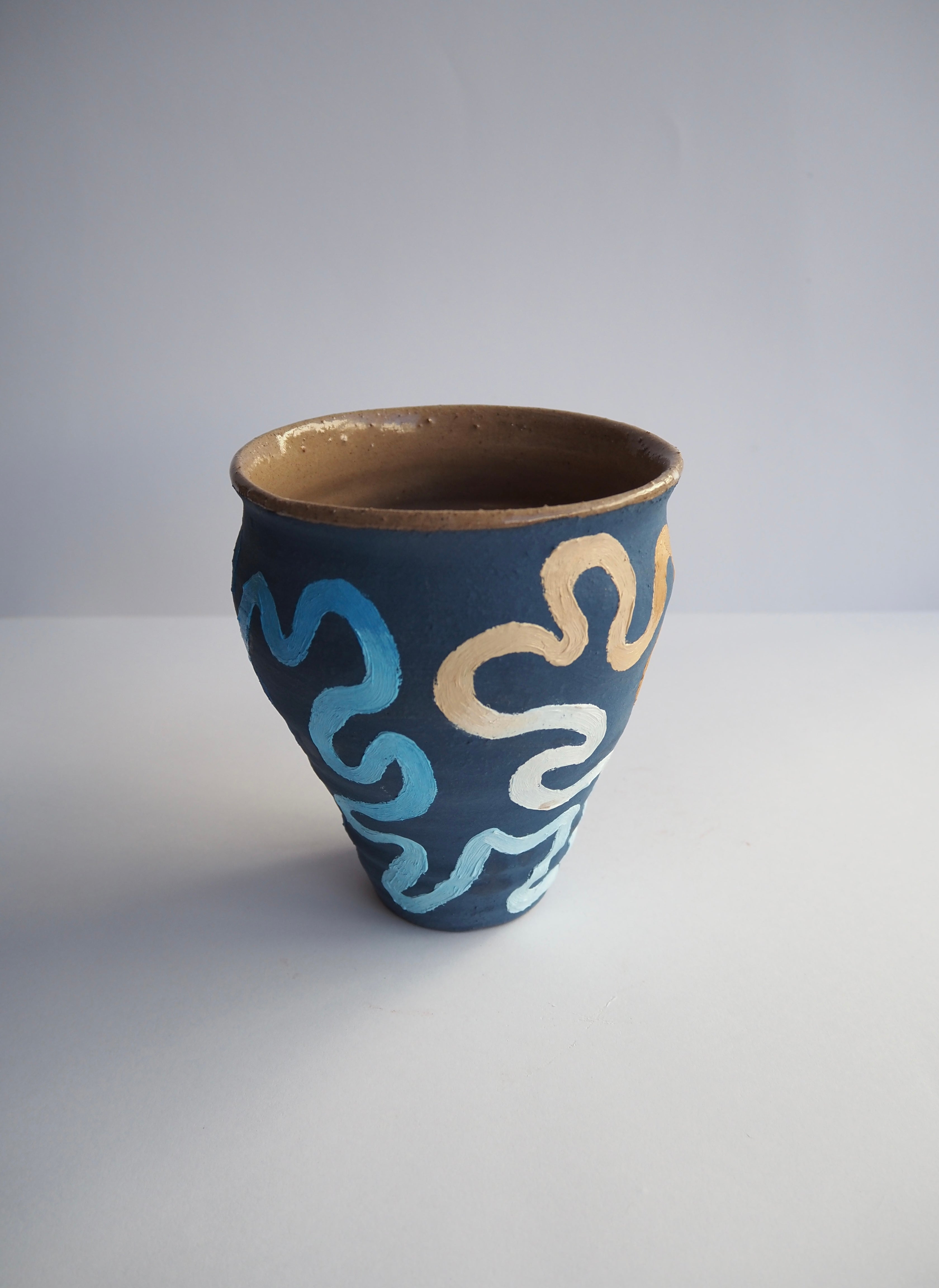 Journey Vase - Dark Blue (Small)