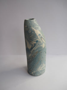 Blue Marble Vase