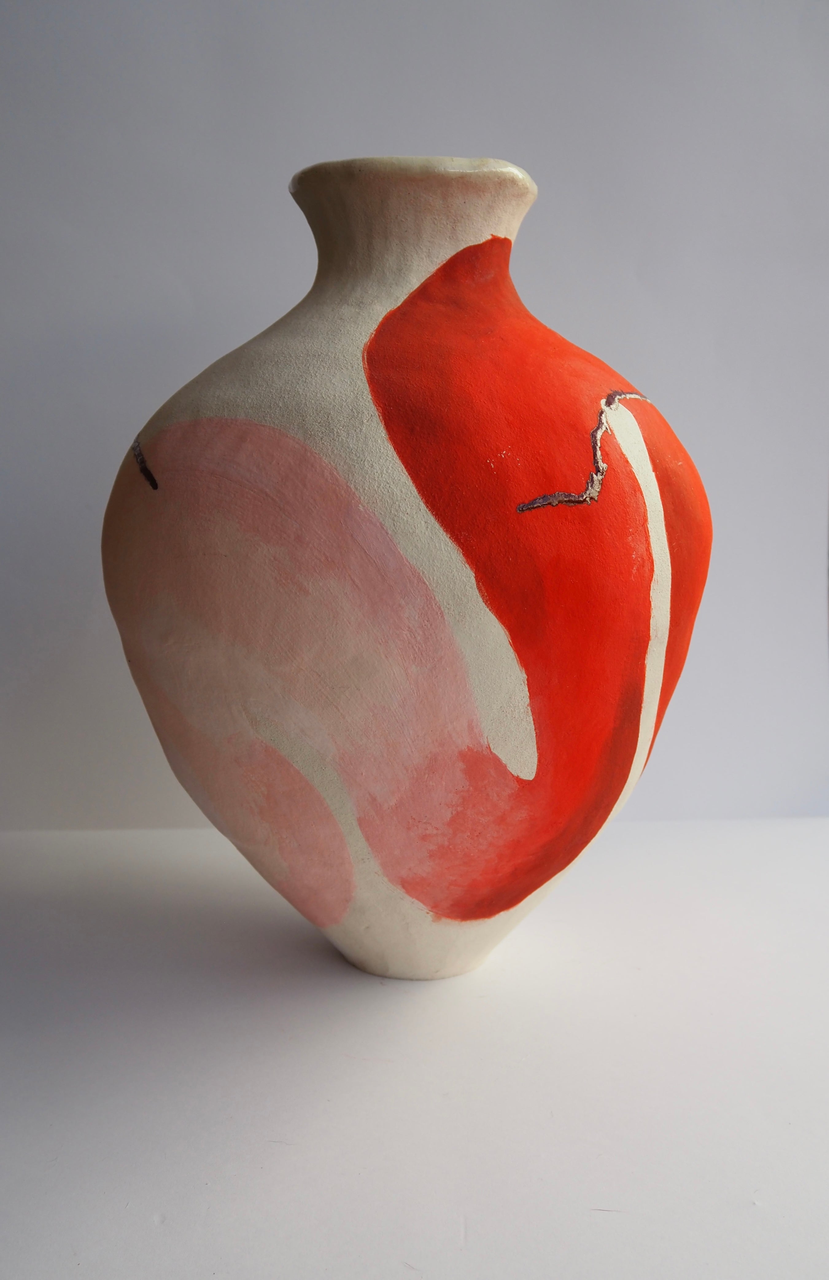Journey Vase - Raku (Large)