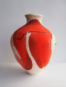 Journey Vase - Raku (Large)
