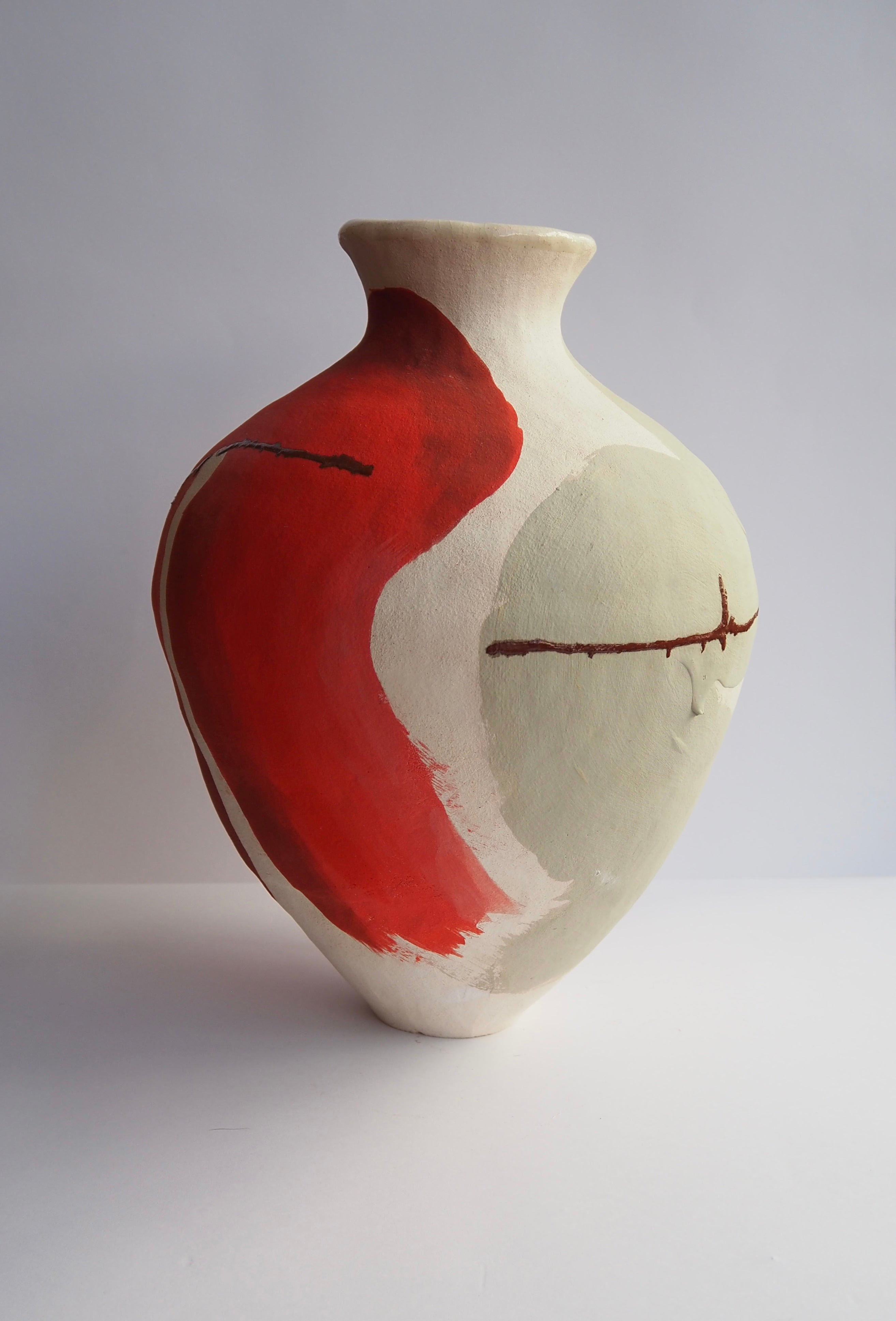 Journey Vase - Raku (Large)