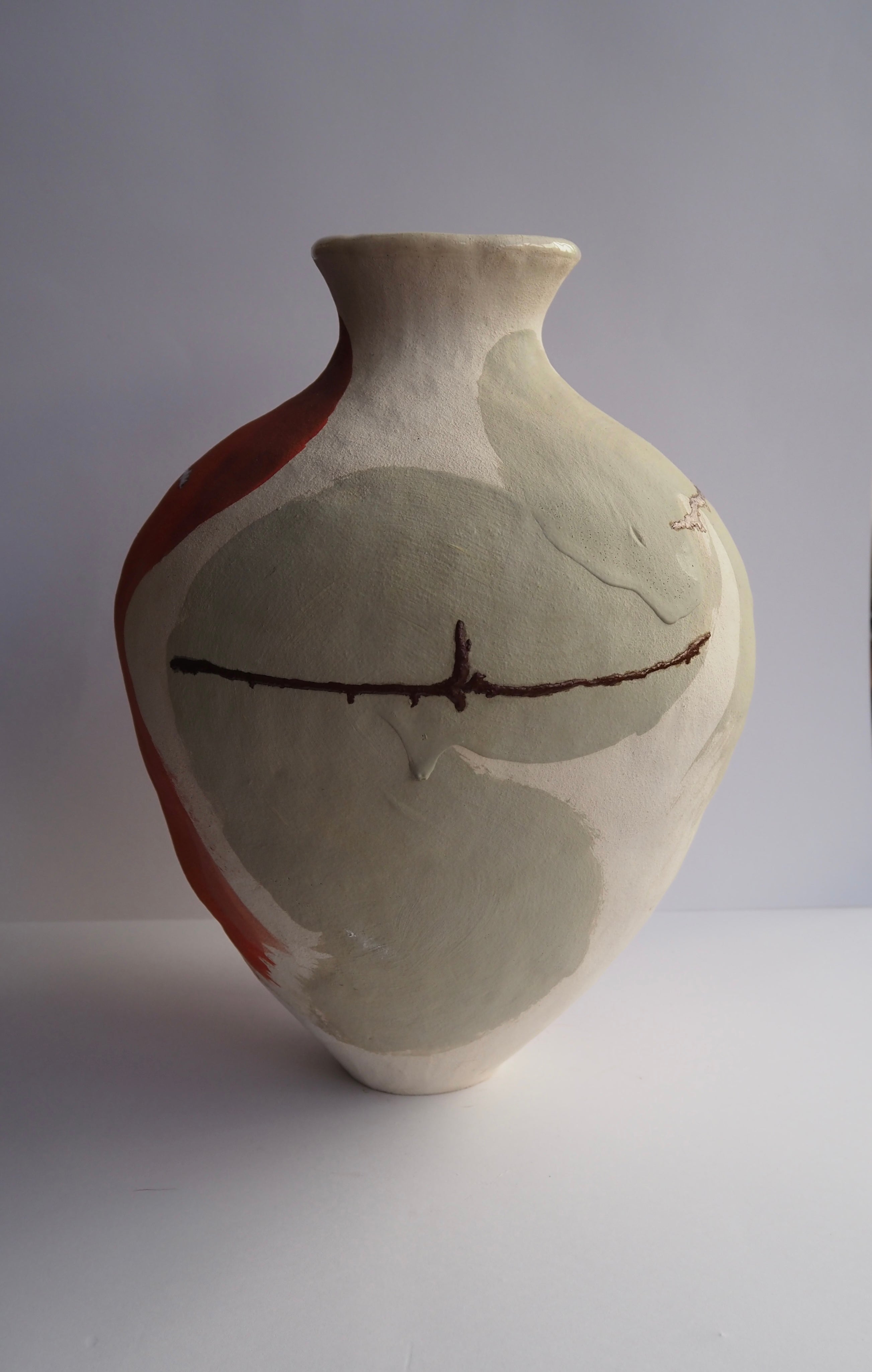 Journey Vase - Raku (Large)
