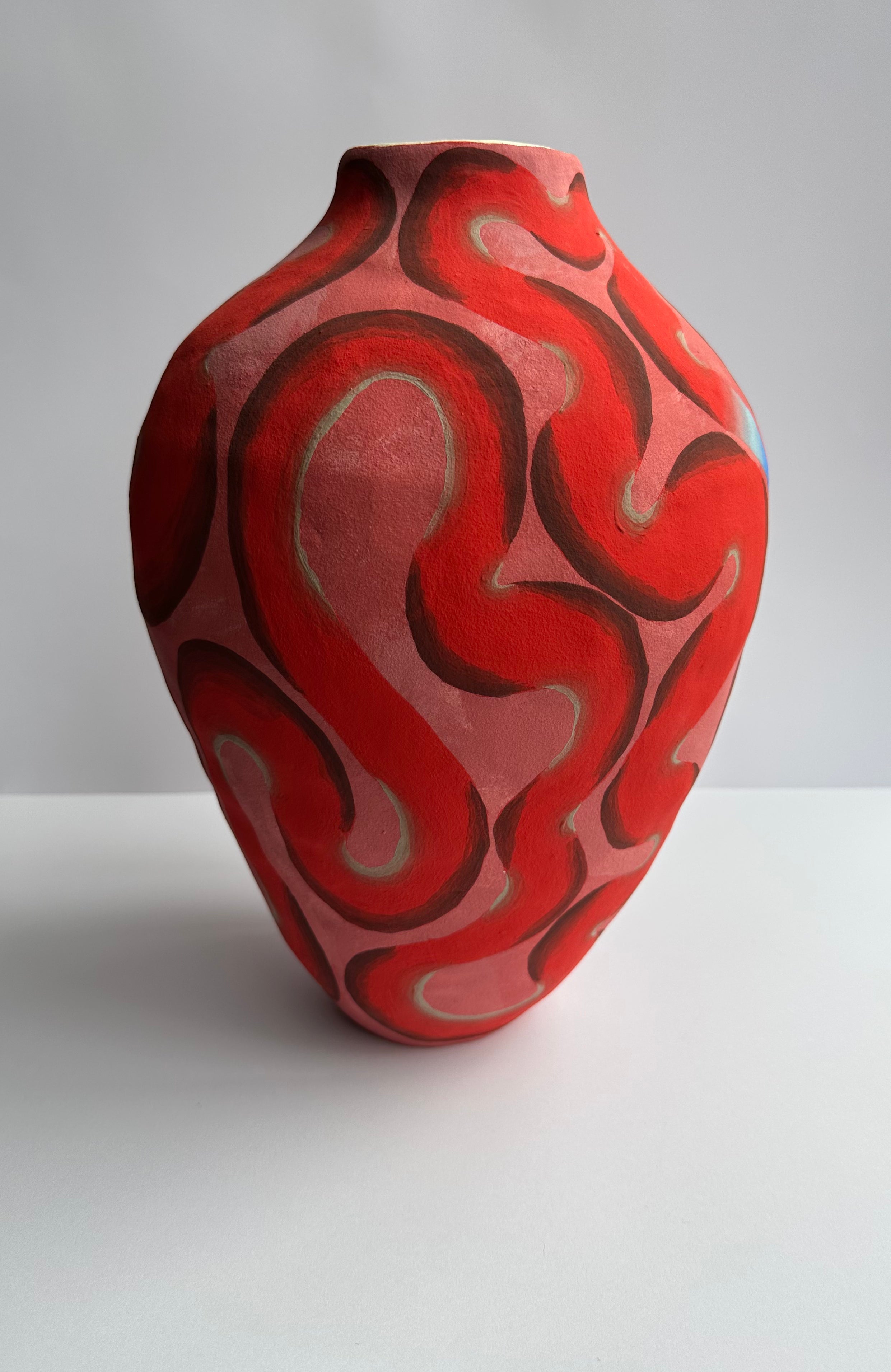 Journey Vase - Red and Pink (Large)