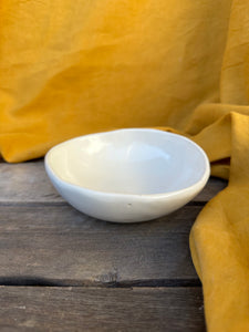 Condiment bowl - gloss white
