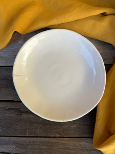 White gloss dish