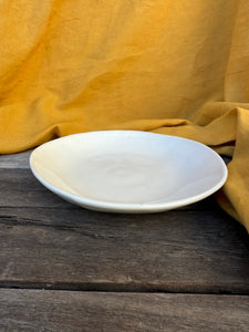 White gloss dish