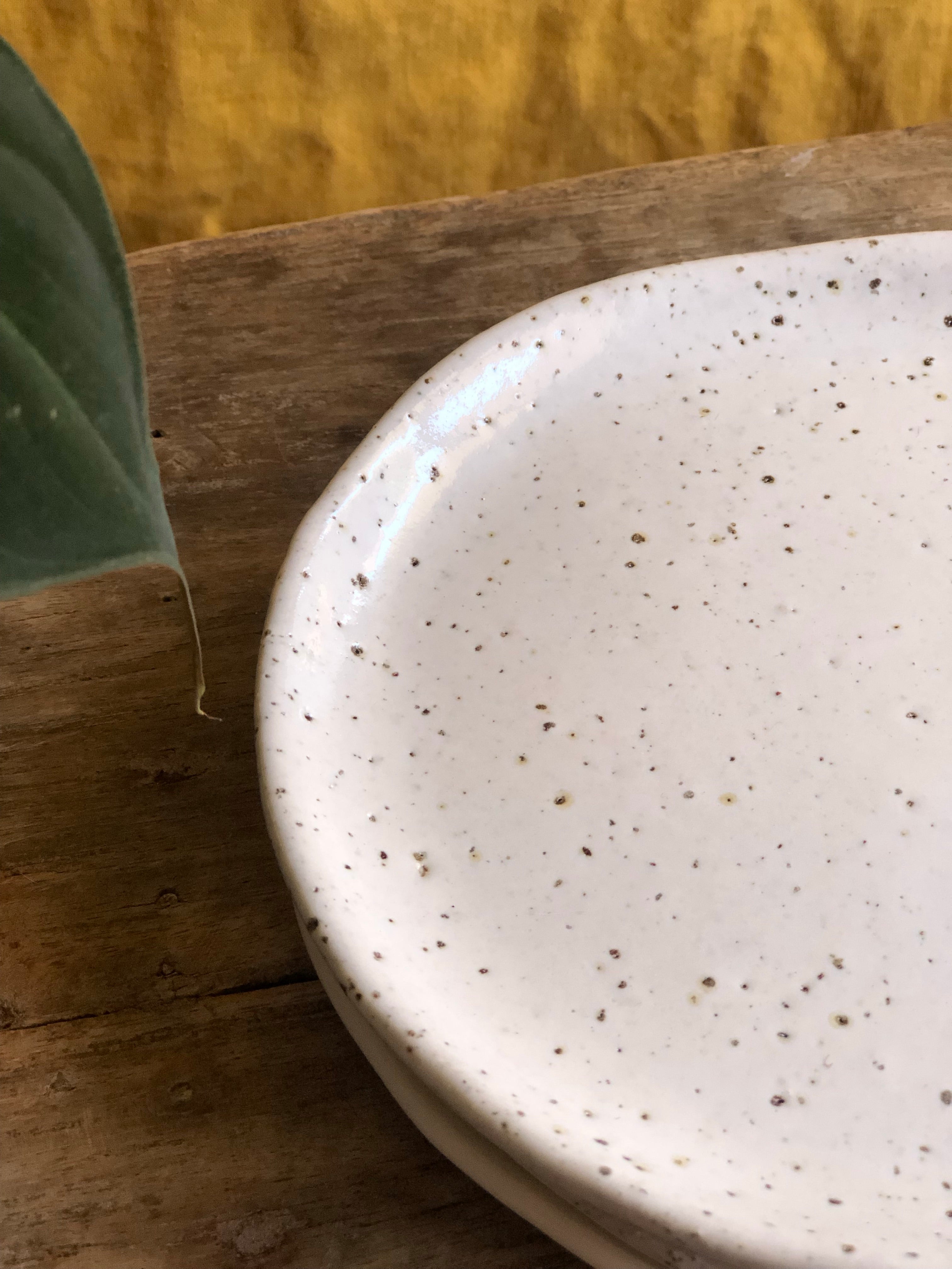 Light Speckle Small Plate