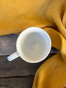 Ocean + speckle hug mug