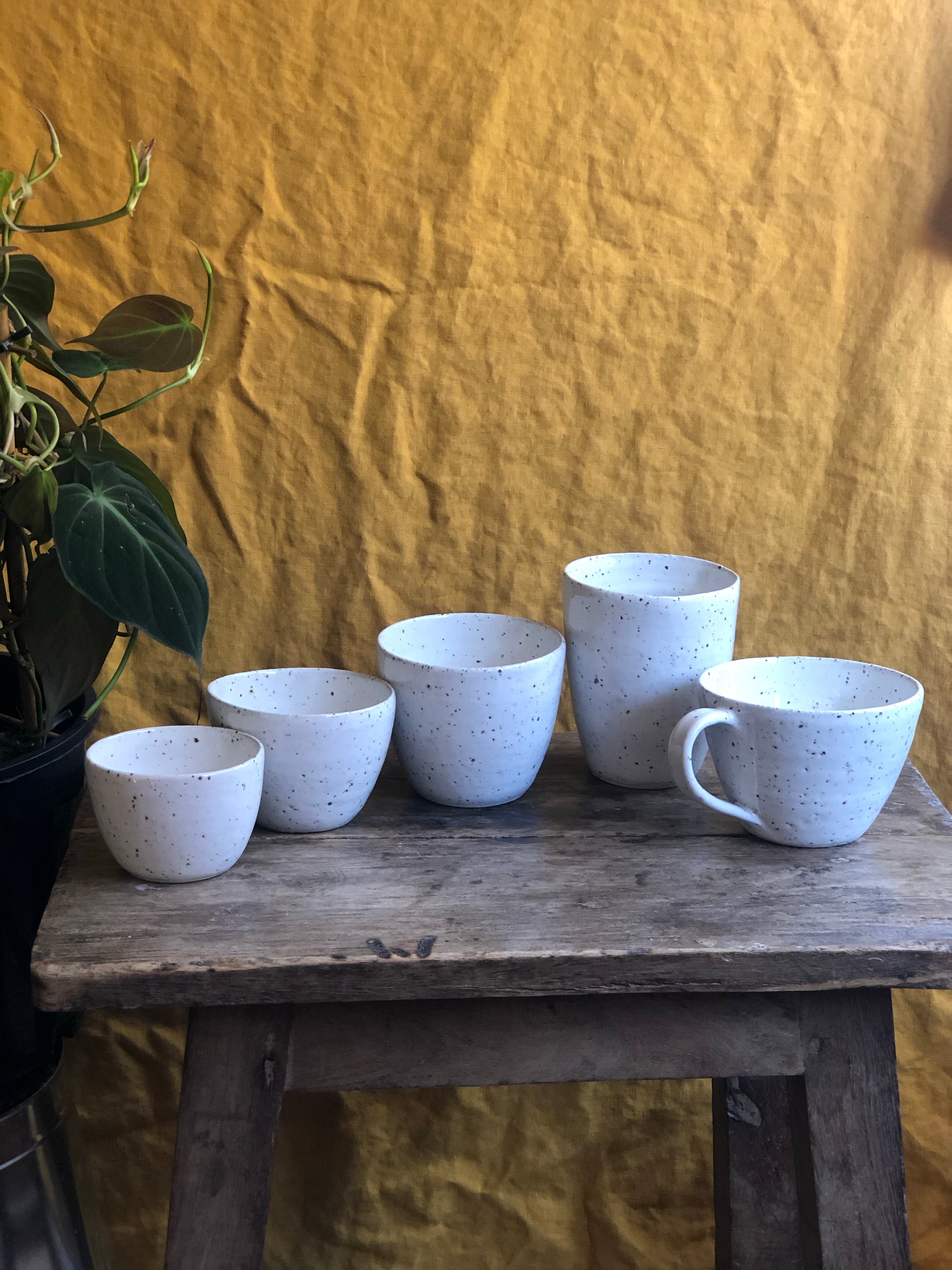 Medium Cup - White Gloss