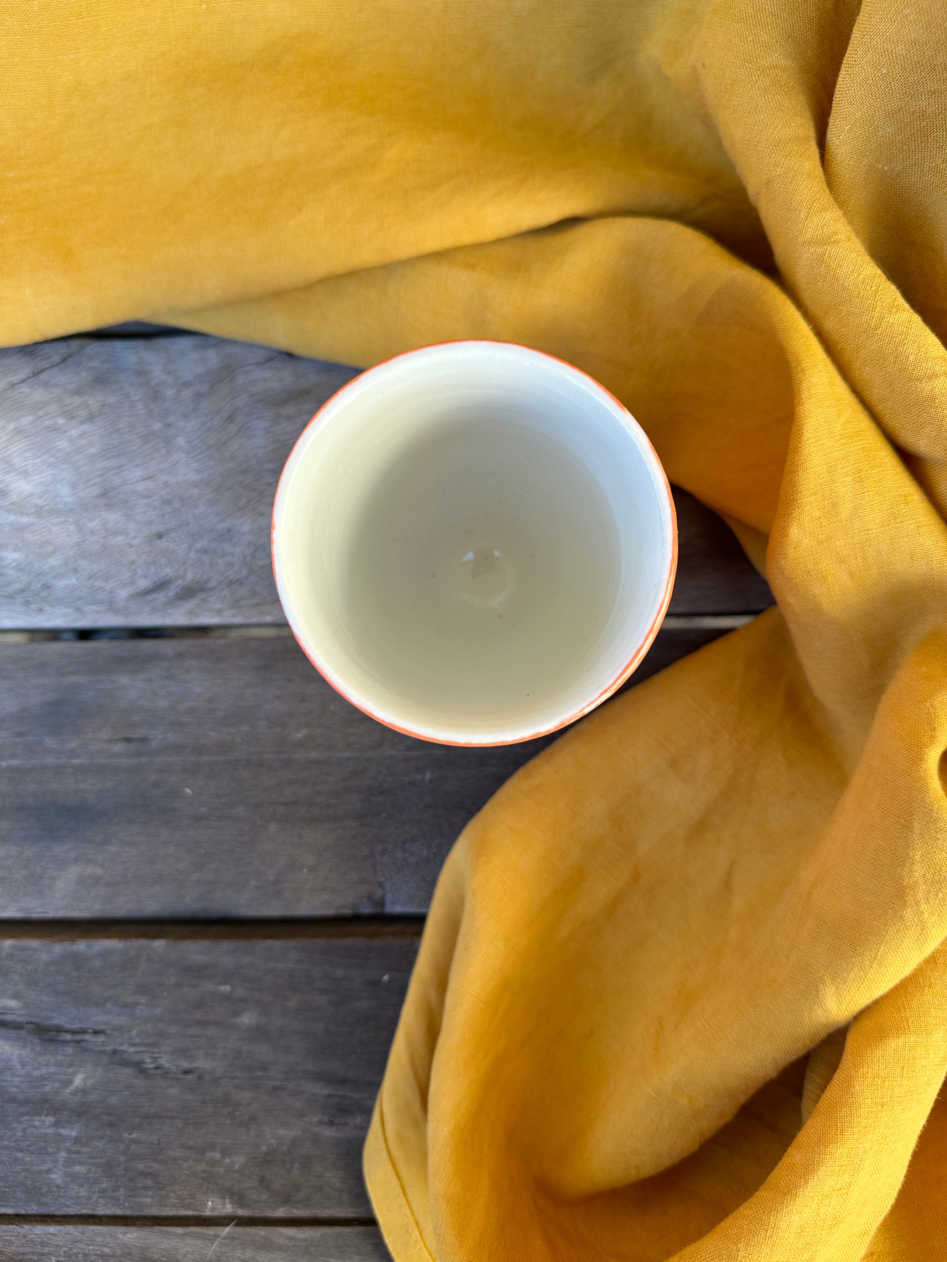 Orange cup