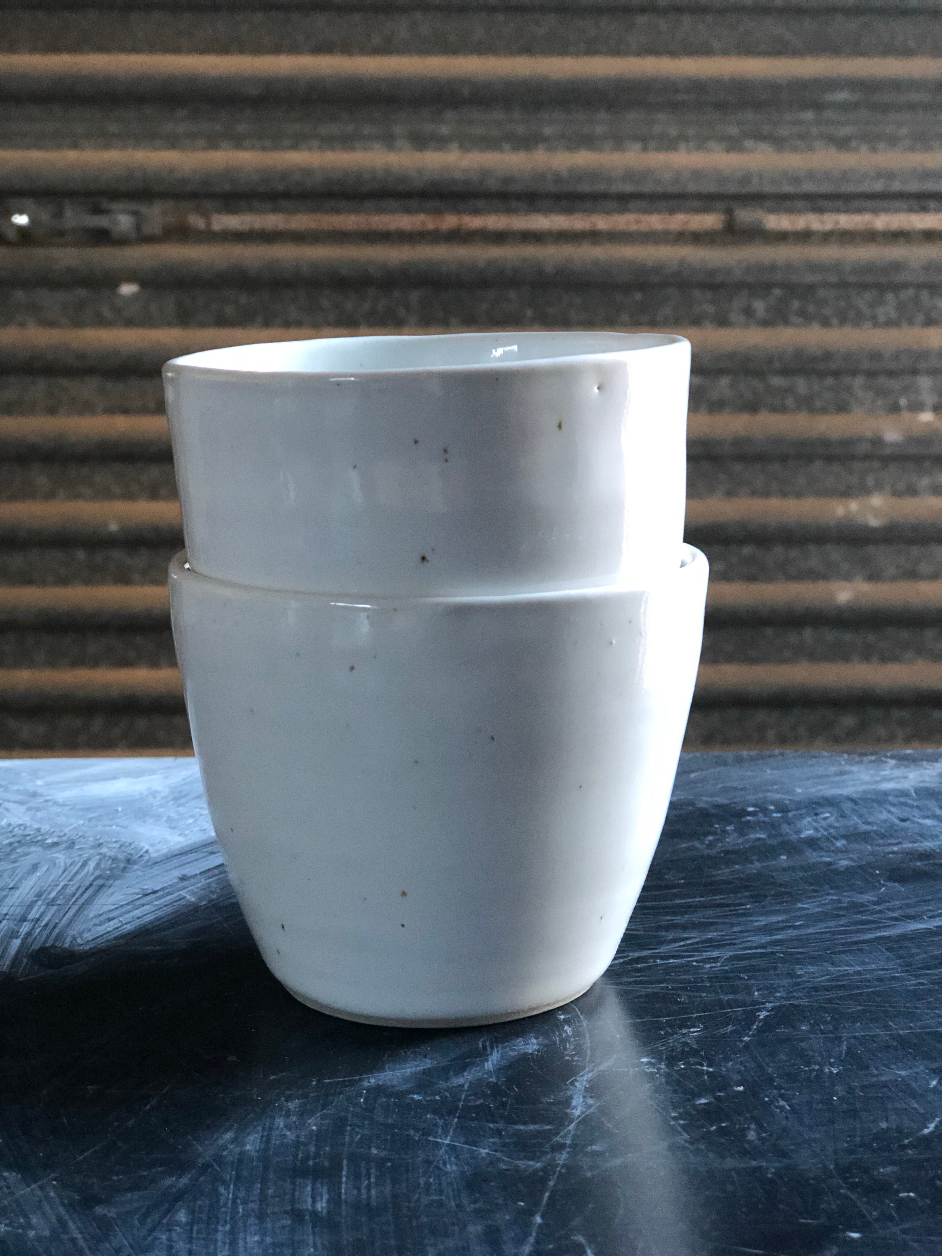 Medium Cup - White Gloss