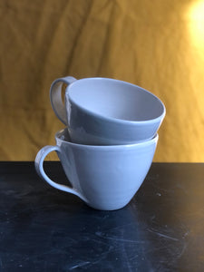 White Curve Mug