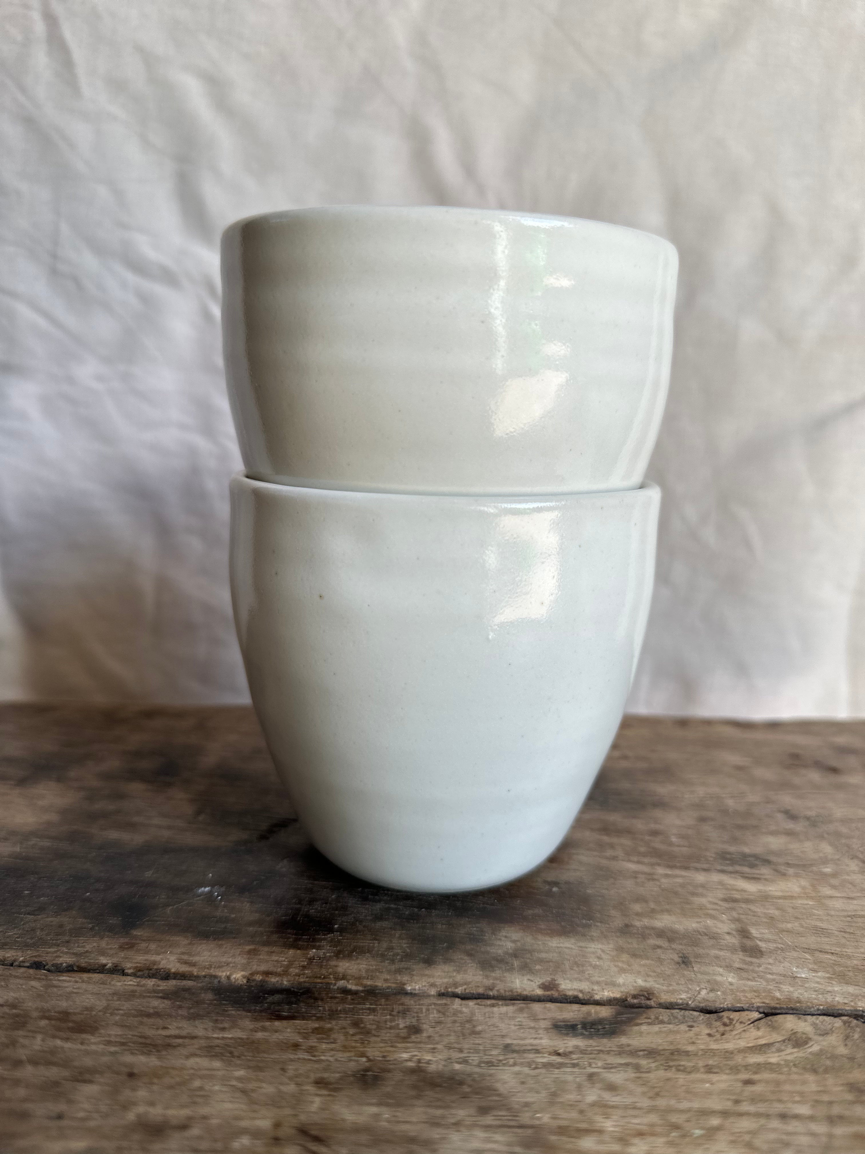 Medium Cup - White Gloss