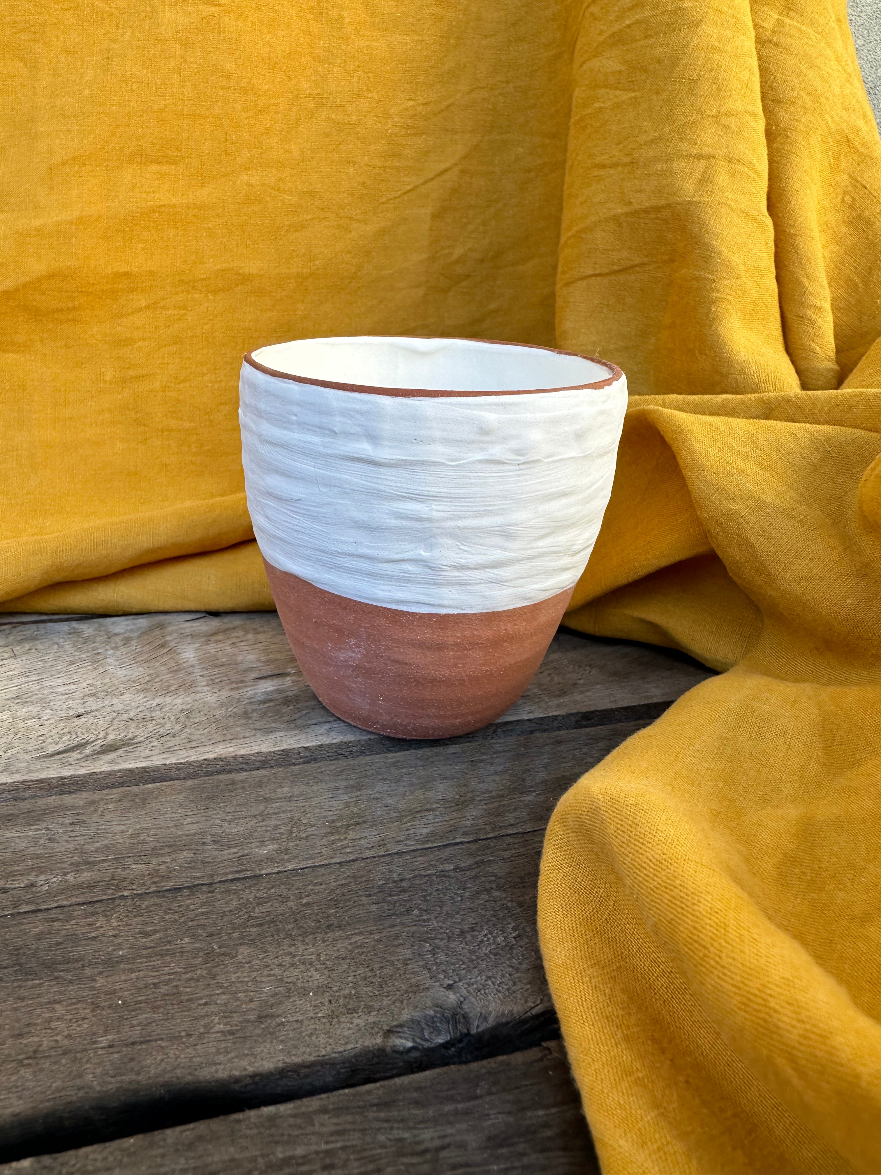 Terracotta cup (medium)