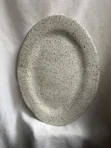 Oval Serving Platter - Strong Speckle