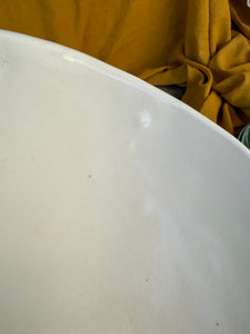 Large daily bowl - white gloss