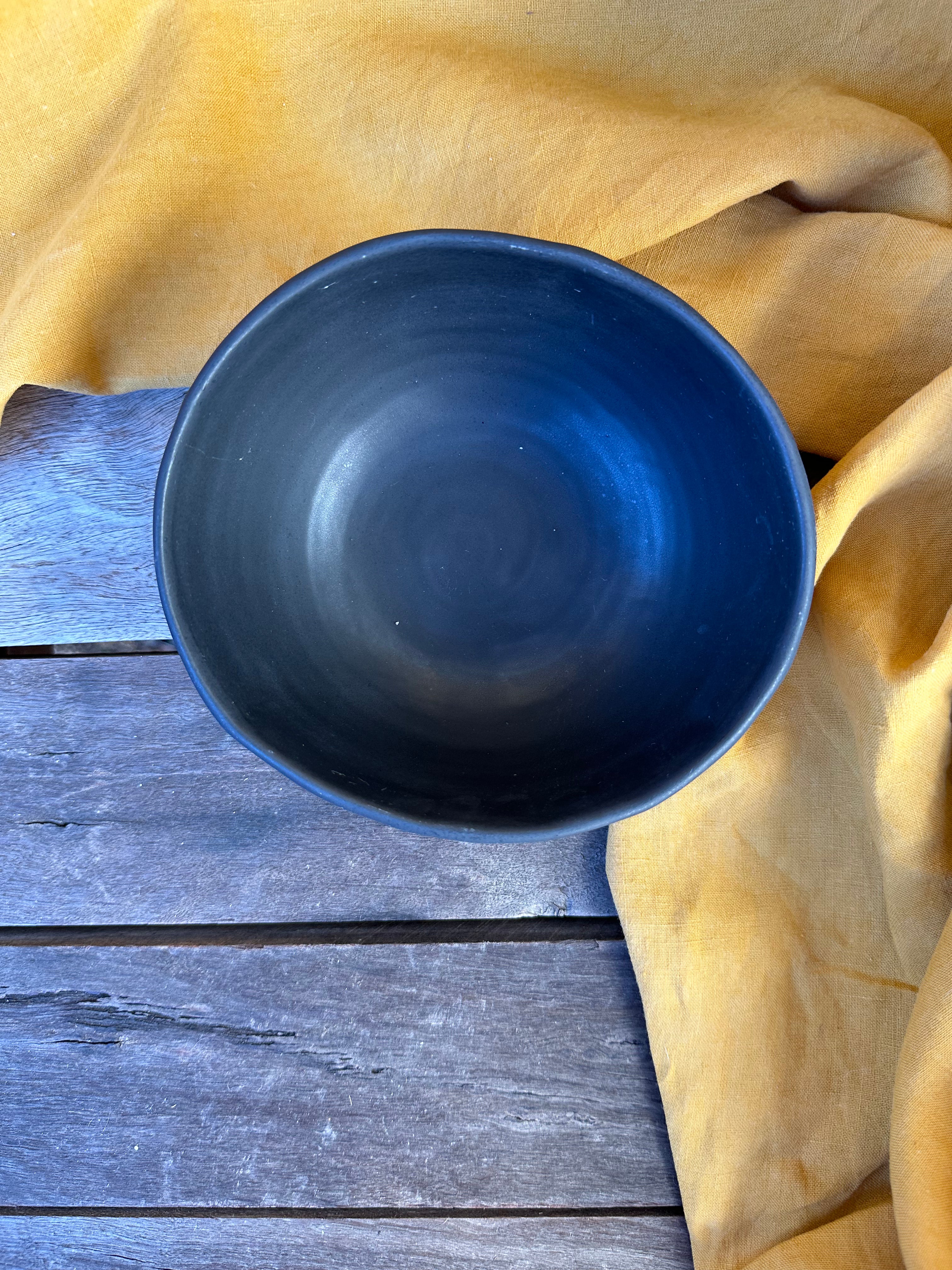 Small daily bowl - matte black