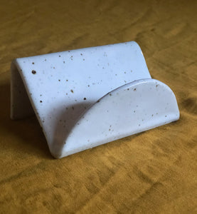 Speckle business card holder