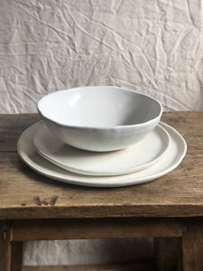 Dinner Set - Gloss White